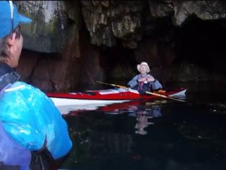 Tour d'ouessant en Kayak en 2 jours MAI 2010