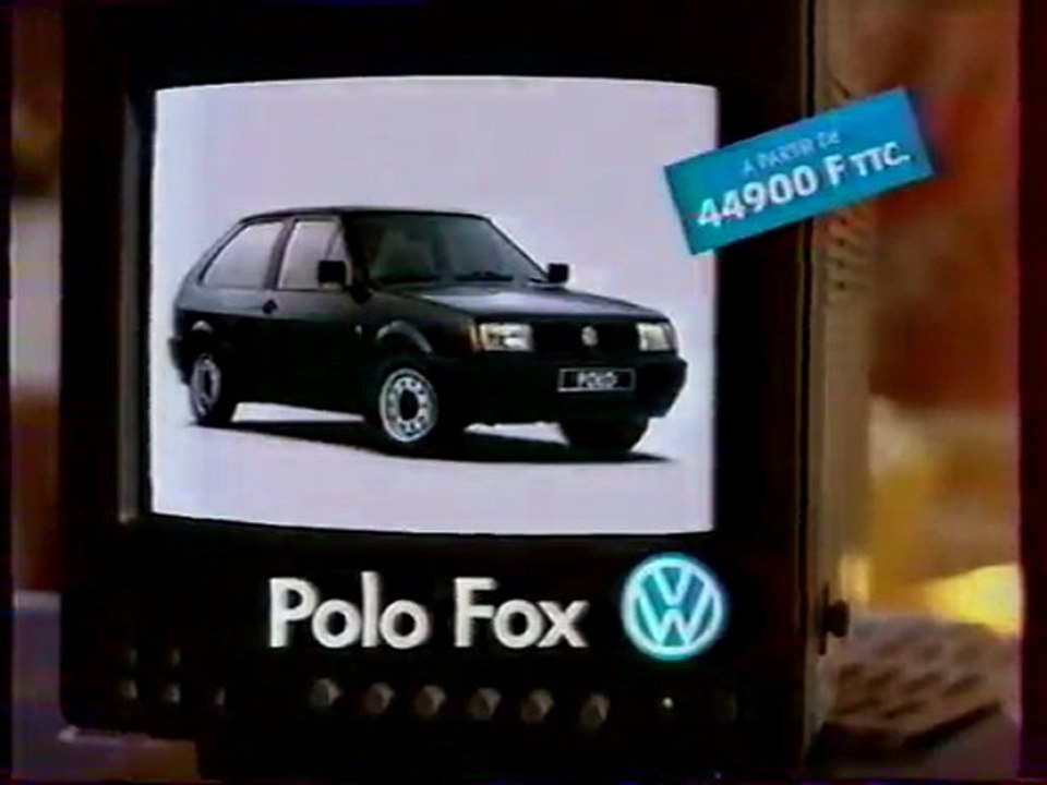 Publicité Polo Fox VOLKSWAGEN 1992