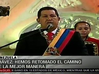 Chávez: hemos retomado el camino de la mejor manera