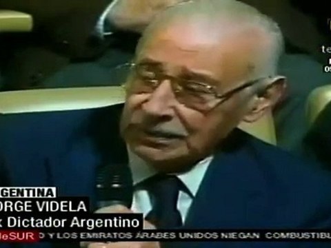 Ex dictador Videla reconoce excesos cometidos durante su ges