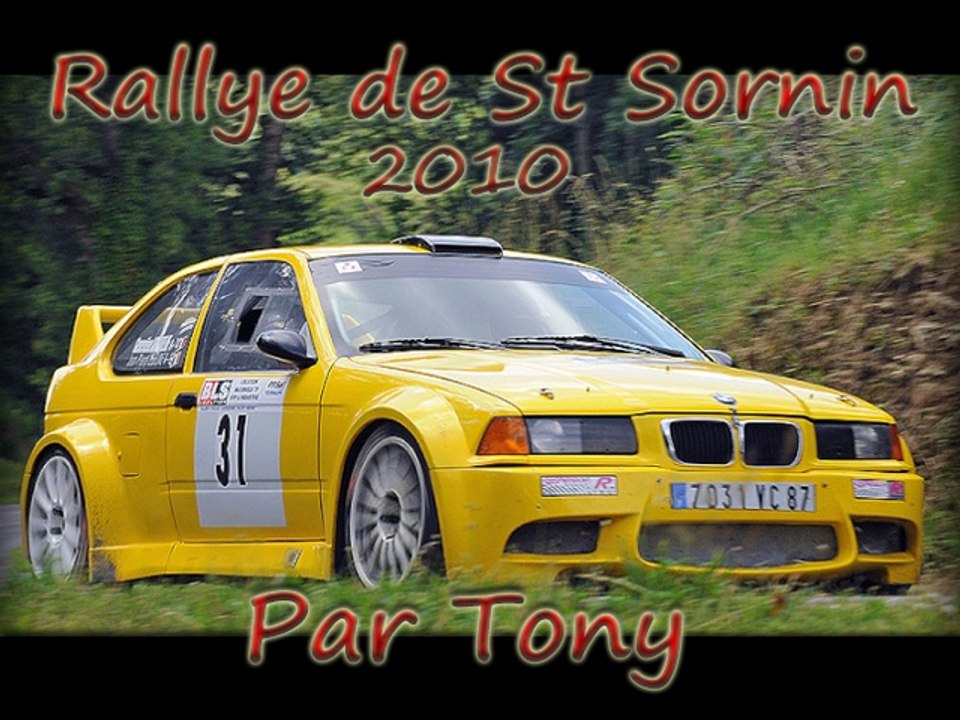 RALLYE DE ST SORNIN 2010