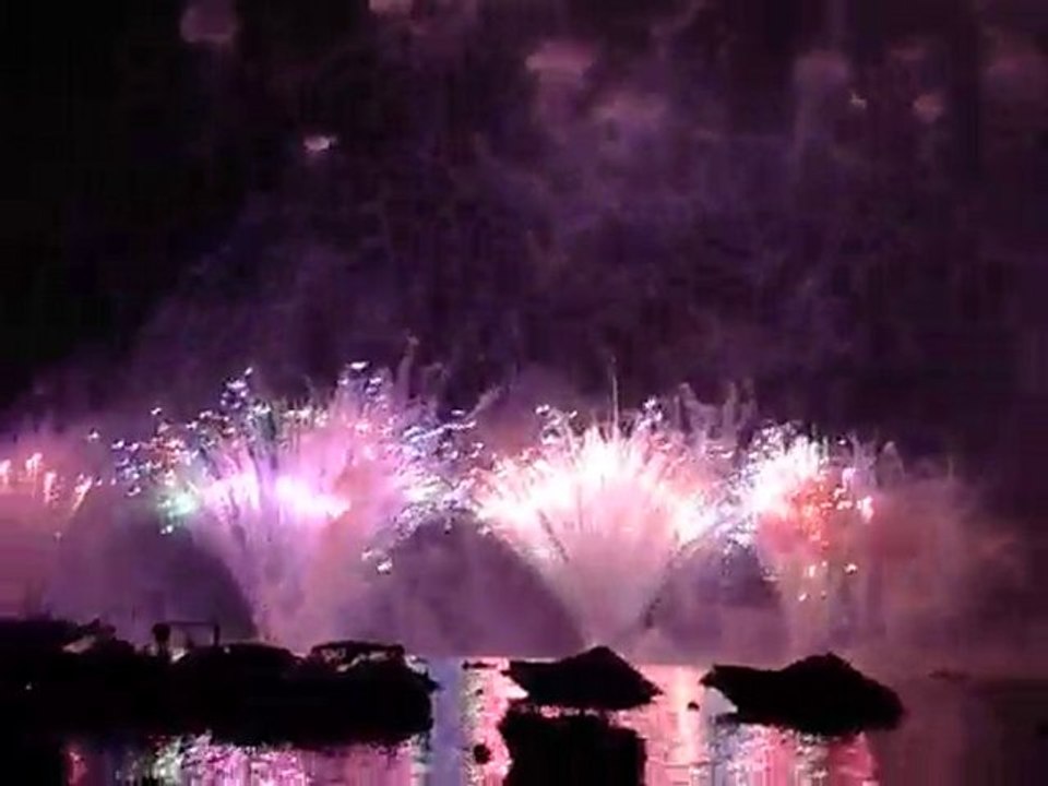 Zürichfest 2010 Feuerwerk Samstag 3.7.2010