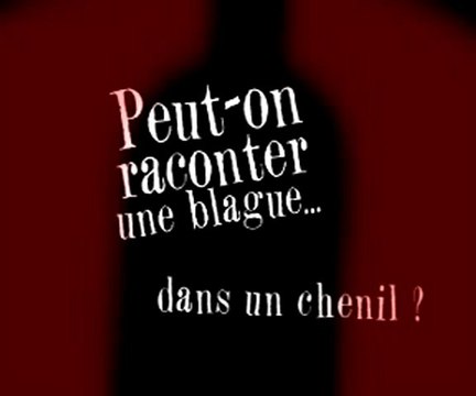 Peut-on raconter une blague dans un chenil ?