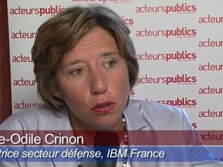 Marie-Odile Crinon, directrice secteur défense, IBM