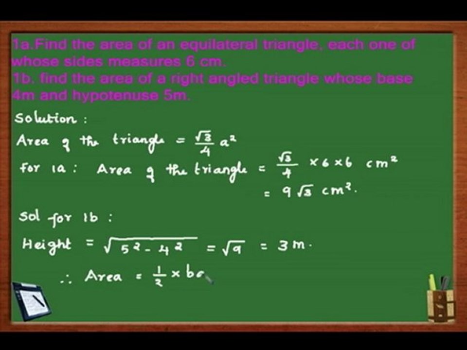 Assignment Help | Math | Area Problem 1