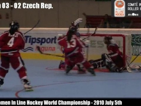 Video Clip Women World in Line Hockey Championships 050710