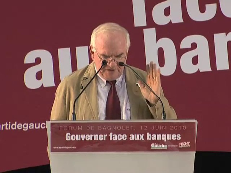 François Morin : "Gouverner face aux banques"