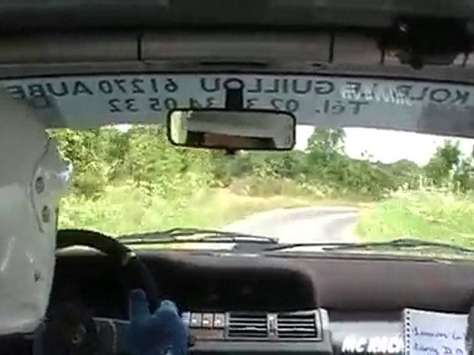 rallye coutancais 2010 surin/tirel es1