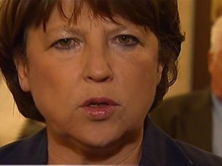 Aubry: "le Président doit s'expliquer avec clarté"