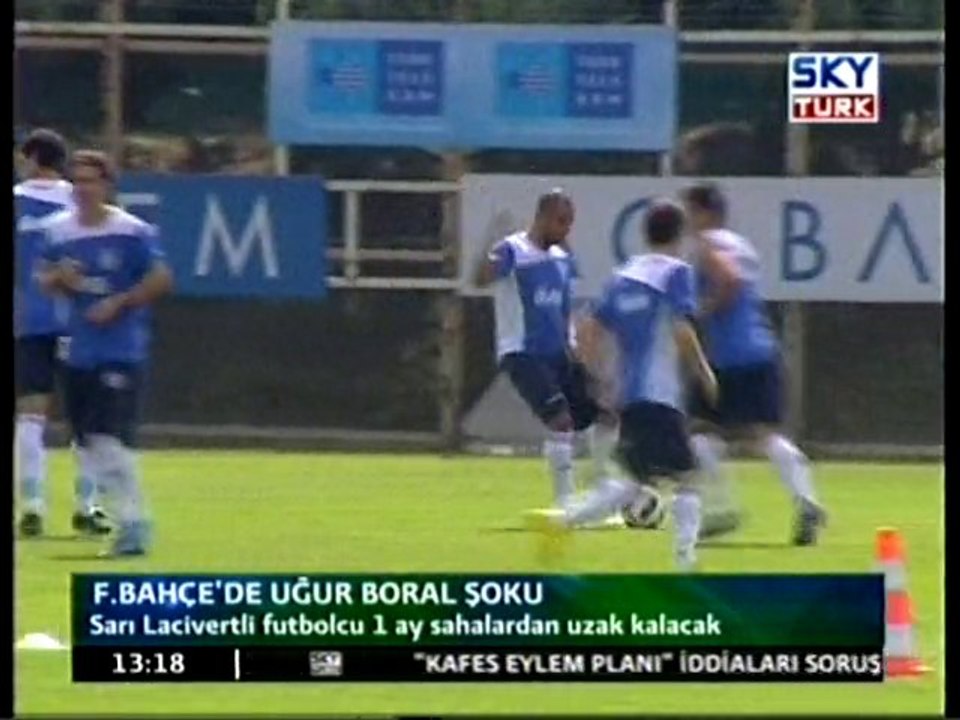 Fenerbahçe'de Uğur Boral Şoku