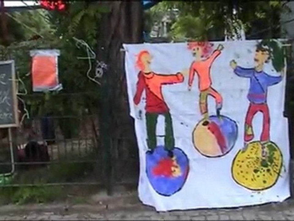 Kinderzirkus in Dresden-Neustadt 2009