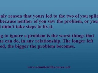 How To Easily Get Back With An Ex