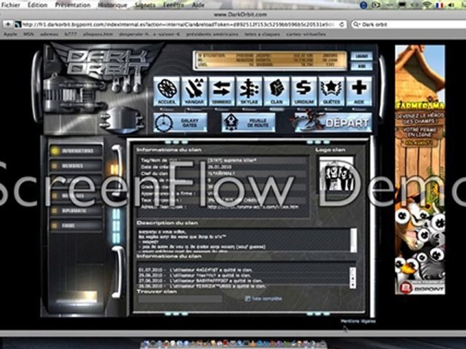 BUG Dark orbit en GGa