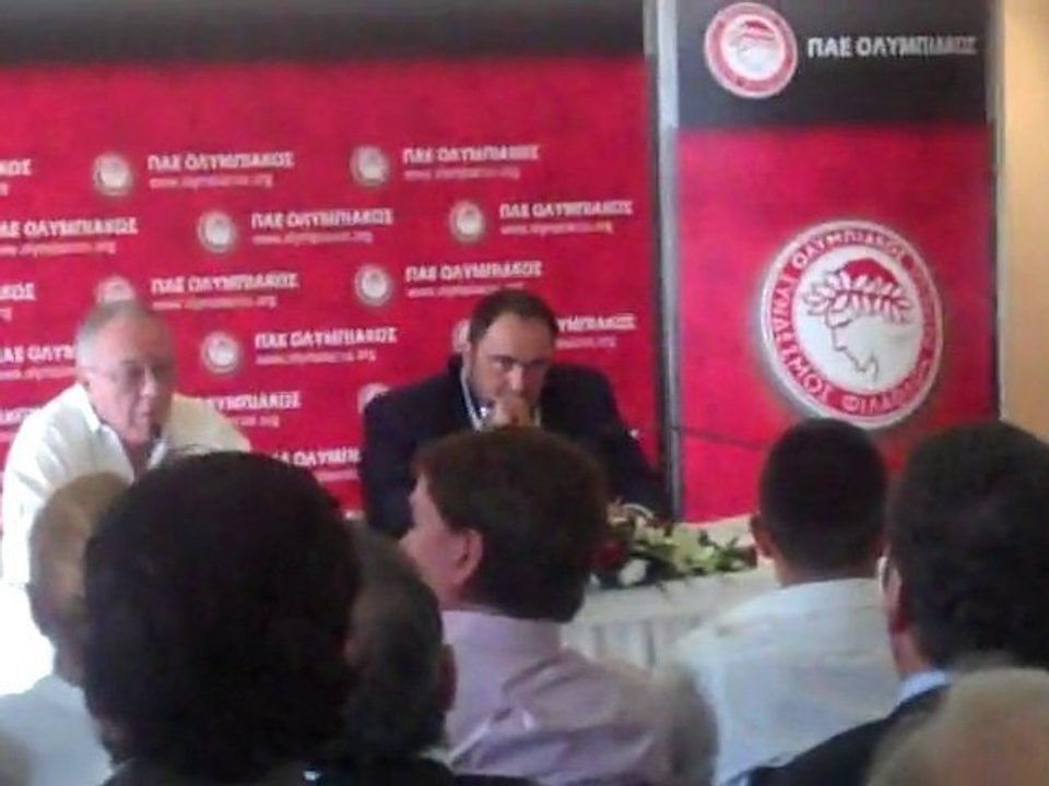 Sport24.gr Συνέντευξη Τύπου Κόκκαλη - Μαρινάκη (part 02)