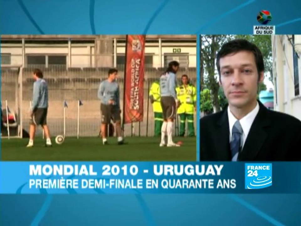 Mondial 2010 : l’Uruguay face aux Pays-Bas