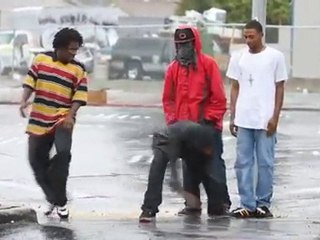 hip hop sous la pluie