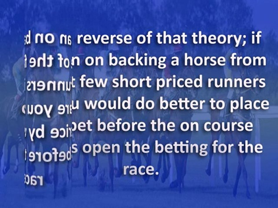 WHEN to Bet on Horse Racing - How I Up'd My Profits by 38%