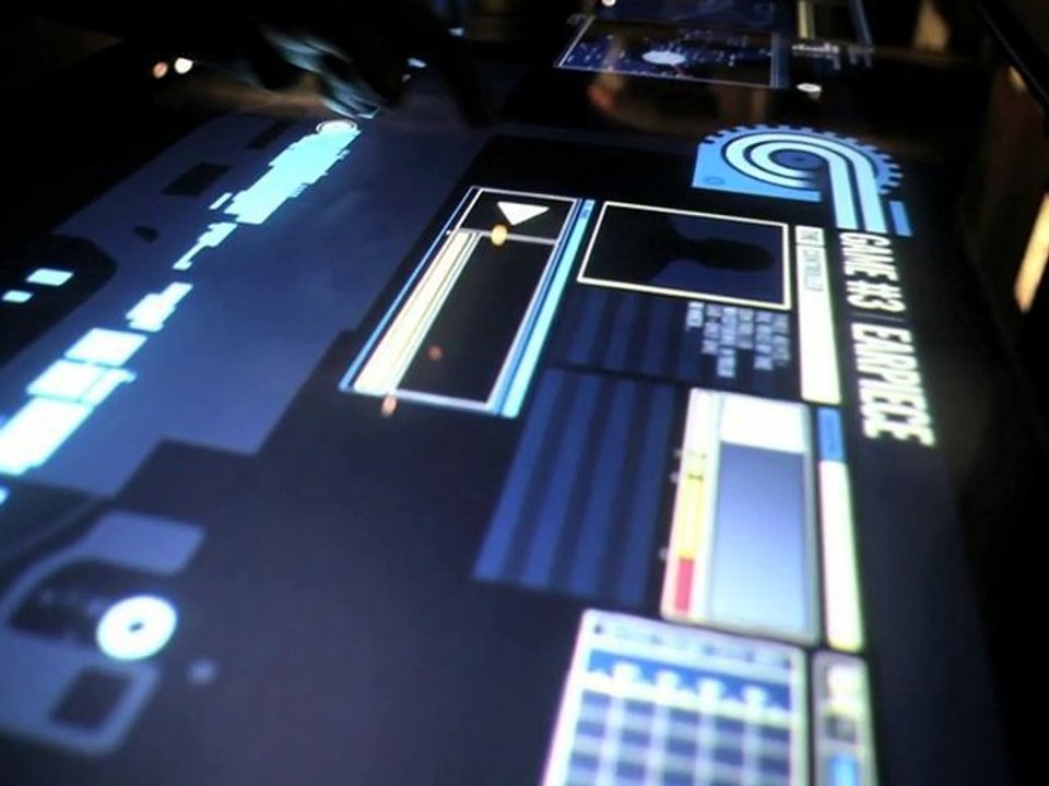 James Bond Multi Touch Surface