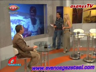 TRT Canlı Yayın Ekibi Avanos'ta