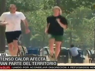 Intenso calor afecta gran parte del territorio estadounidens
