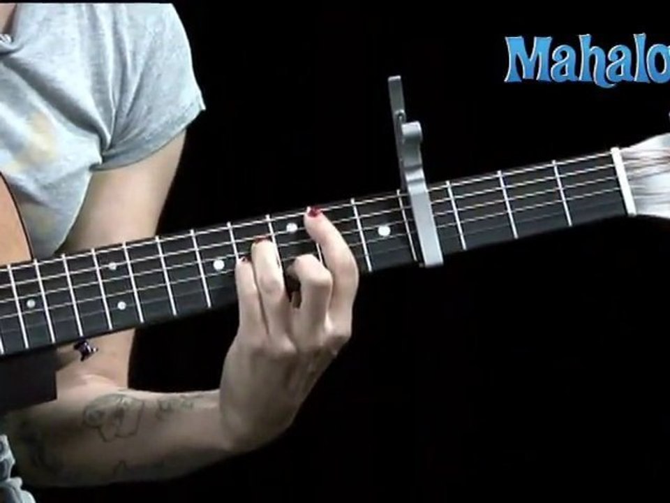 How To Play White Shadows By Coldplay On Guitar