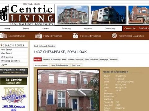Royal Oak Condo Foreclosures | Royal Oak MI Condo ...