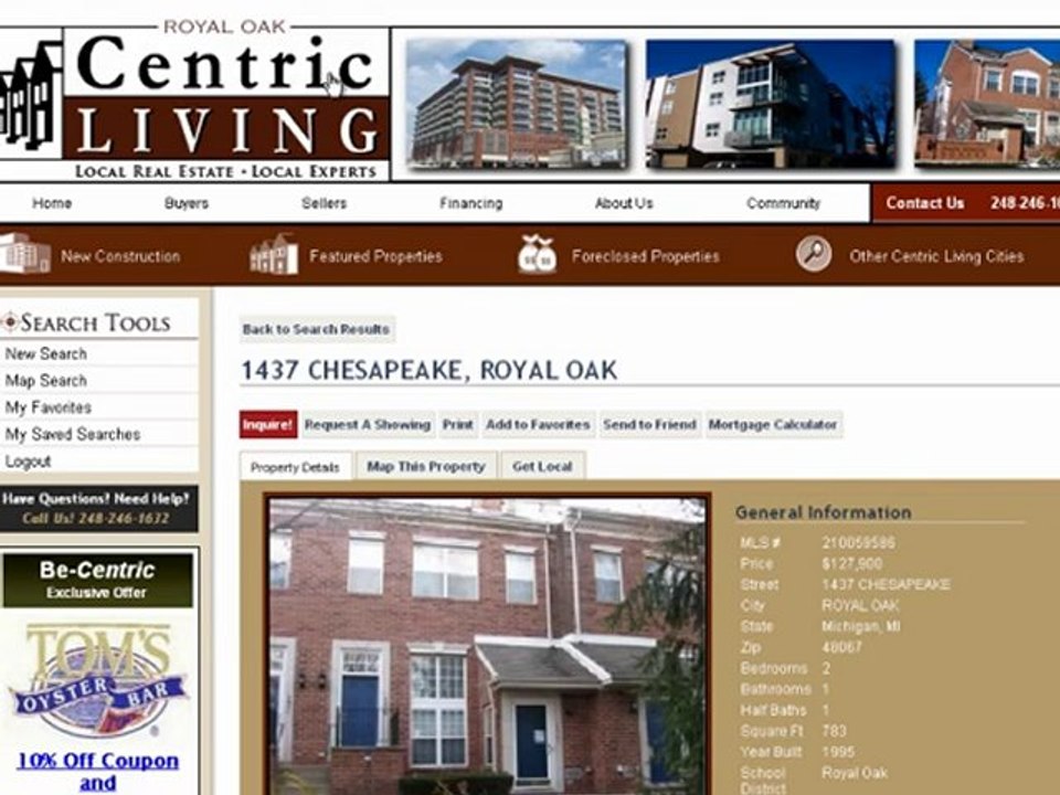 Royal Oak MI Condominium Foreclosure | Royal Oak ...