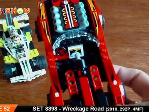 LEGO 8898 Review : LEGO World Racers Wreckage Road