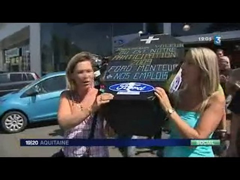 Ford Blanquefort le 06.07.2010