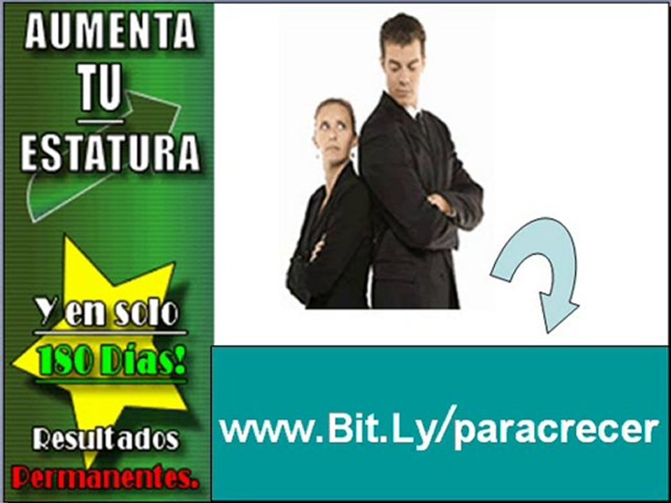 Descubre como crecer y aumentar de estatura y ser mas alto