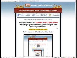 Incredible Video Squeeze Templates