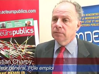 Christian Charpy, directeur général de Pôle emploi