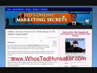 AshMax Marketing System Review-How to Have Success in AshMax