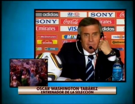 Uruguay Holanda - Tabárez, Forlán
