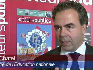 Luc Chatel, ministre de l’Éducation nationale