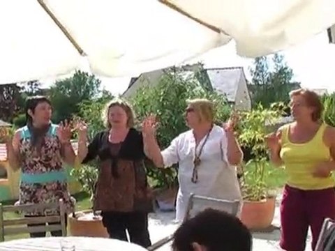 Les 4 droles de dames annif Lisa juin 2010