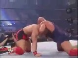 John Cena vs Kurt Angle(John Cena's first match)