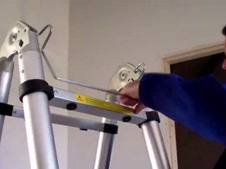 Nouveau : Escabeau télescopique 4,4 m WOERTHER