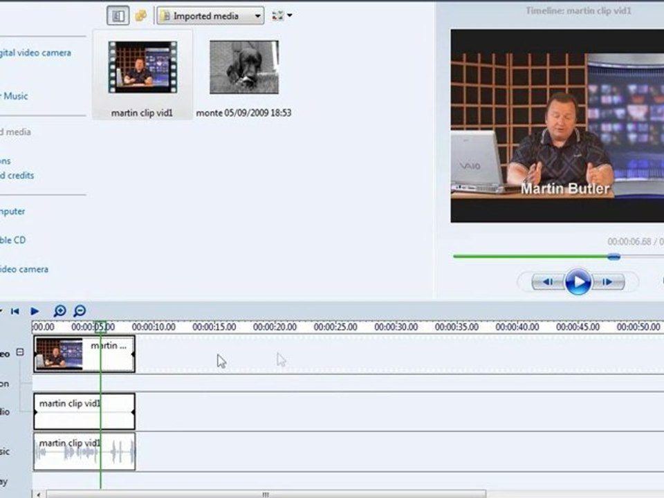 Adding A Picture Overlay In A Windows Movie Maker Video video Dailymotion
