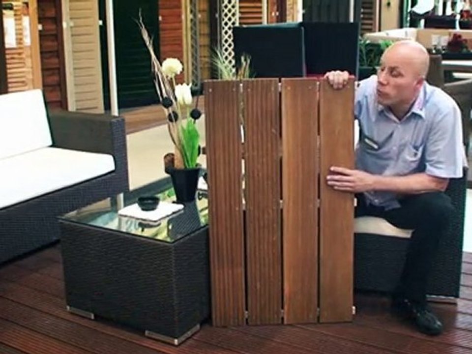 Was ist eine Bangkirai-Terrassendiele?