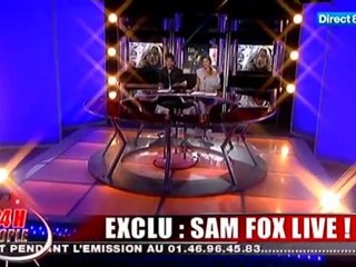 Interview de Samantha Fox sur Direct8 (juillet 2010)