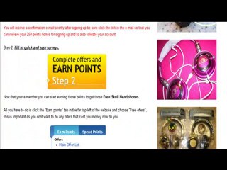 Free Skull Headphones (proof it works)