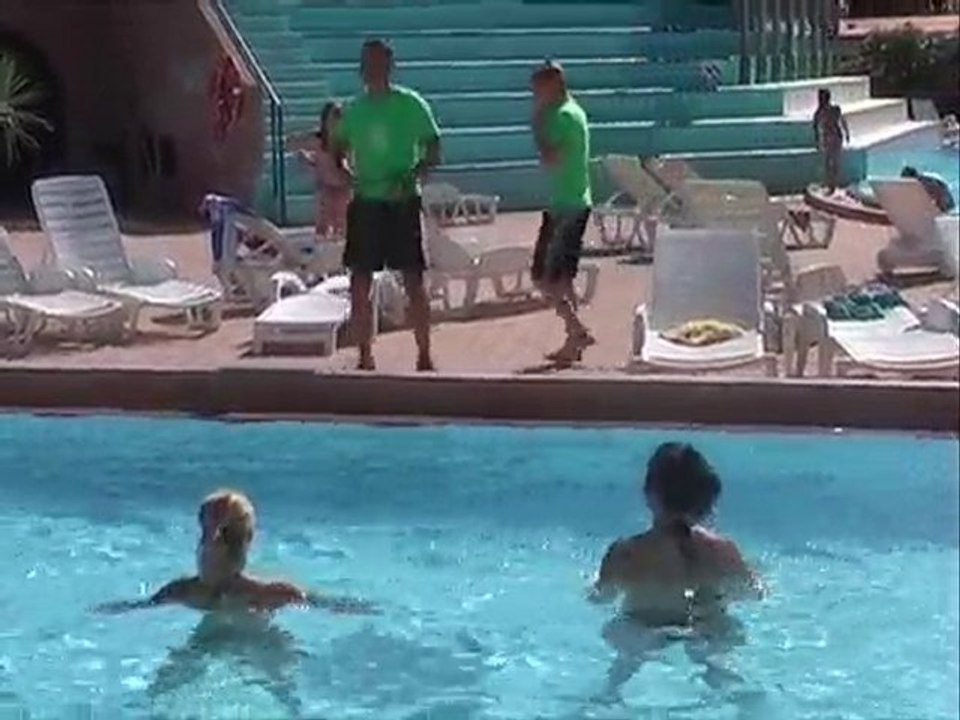 Piscine Aquagym Camping Le Soleil Argeles Ete 2010