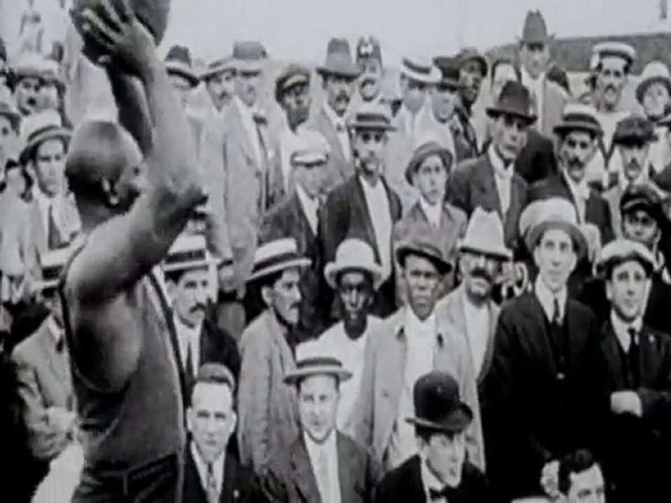 Jack Johnson, Newsreel