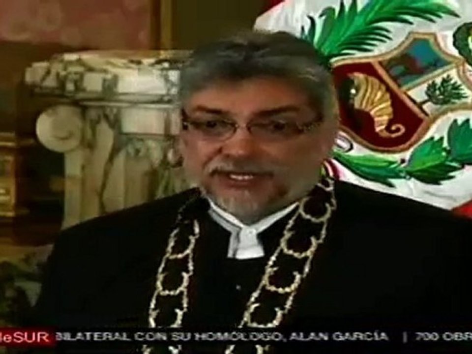 Presidente Lugo firmó convenios con su homólogo peruano