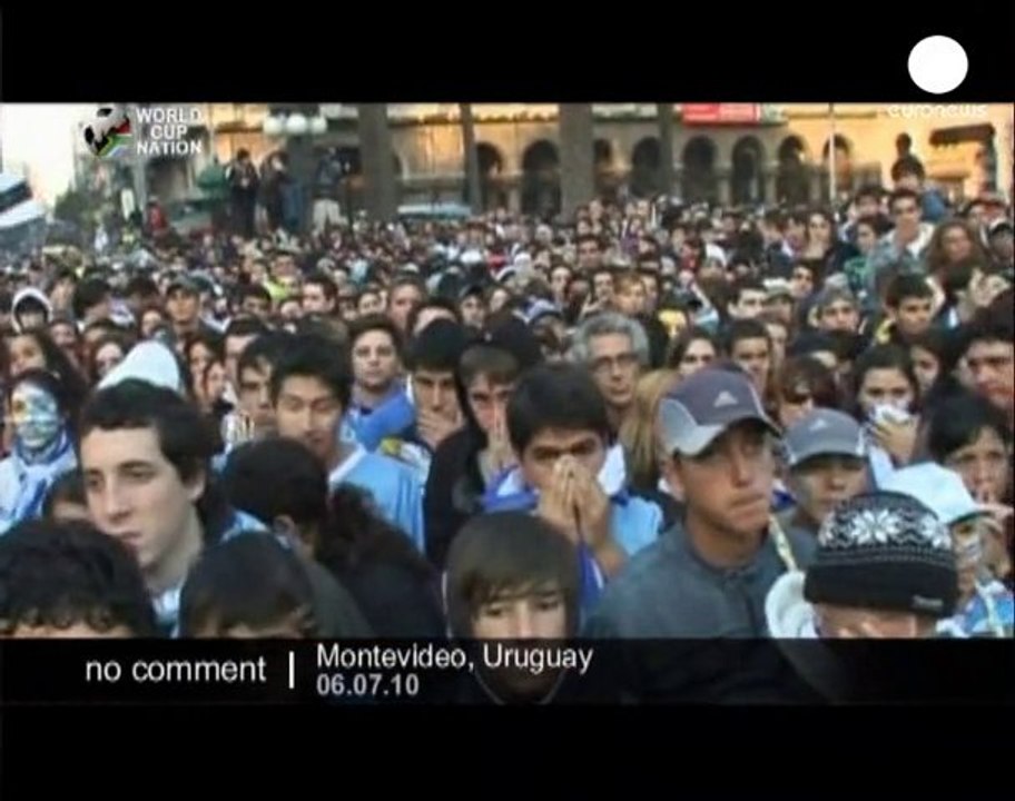 World Cup: Dutch fans watching Netherlands... - no comment