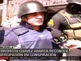 Inicia proceso de extradición de terrorista Chávez Abarca