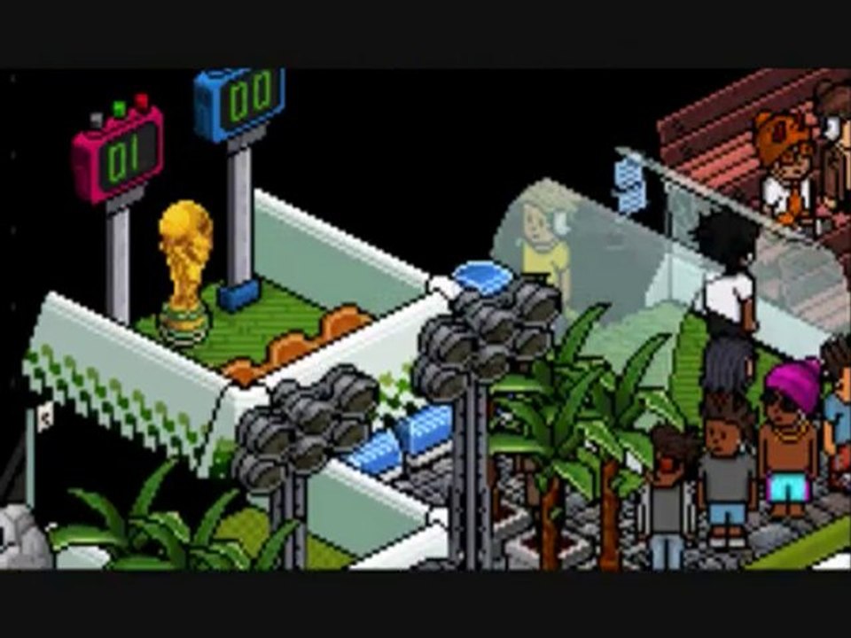 FINAL : France - Angleterre 1 ere mi temps > By habbofoot.tk