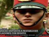 Caracas dispuesta a restablecer relaciones con Bogotá