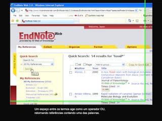 Tutoriais Endnote Web - 04 - Pesquisas rápidas